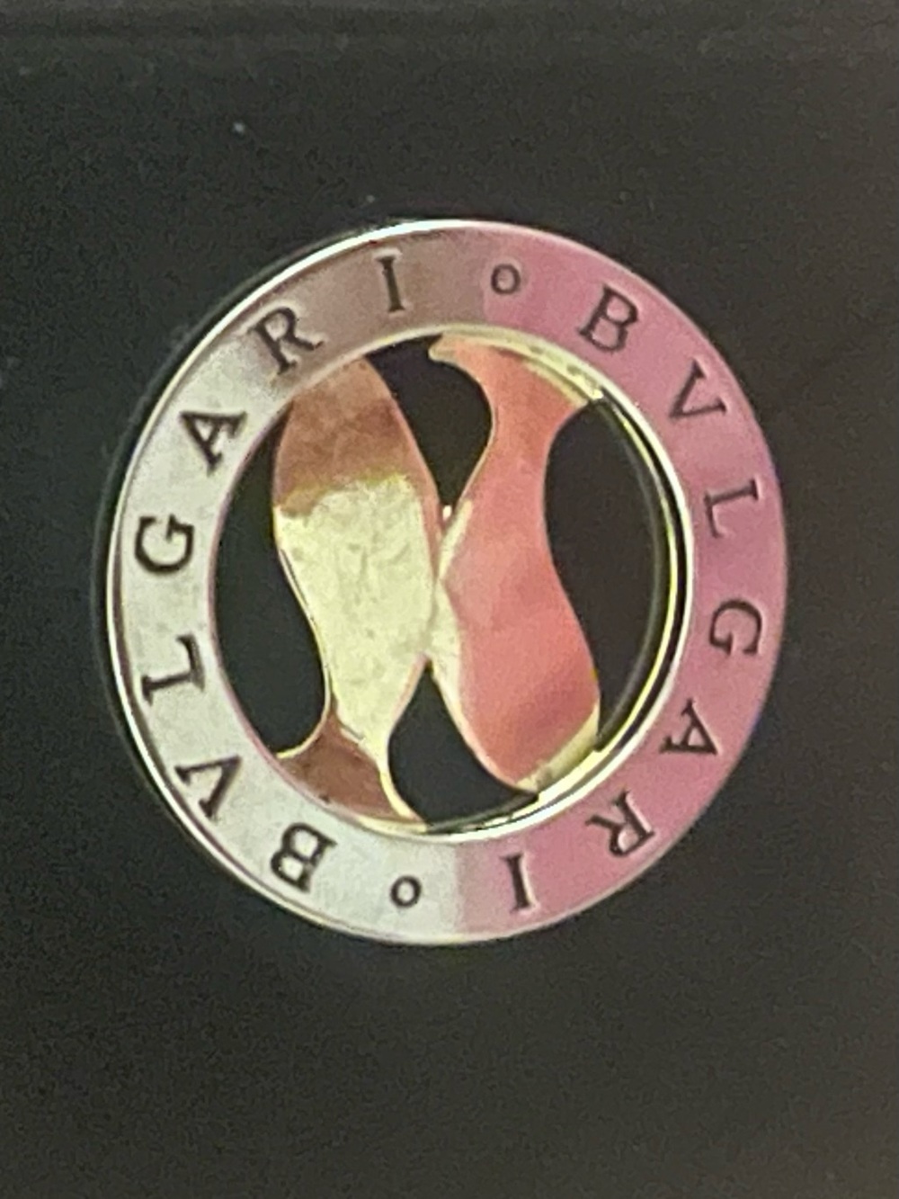 Bvlgari Gold and Silver Pendant